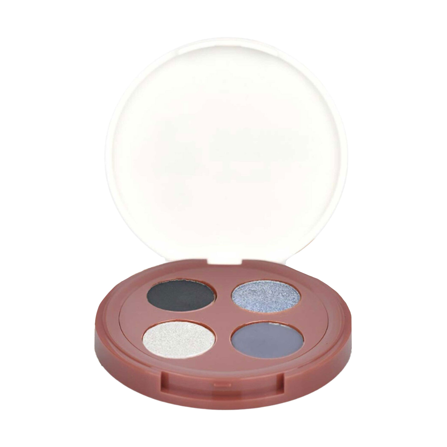 Палетка тіней для повік Everyday for Future Eyeshadows Quad Palette with Coffee Oil, Vanilla Latte, 4*0.8 г